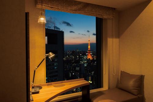 Economy Double Room with Tokyo Tower View