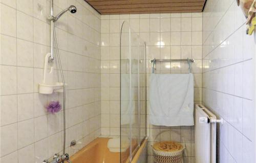 Bathroom, Nice apartment in Niederburg with 1 Bedrooms and WiFi in Nurburg