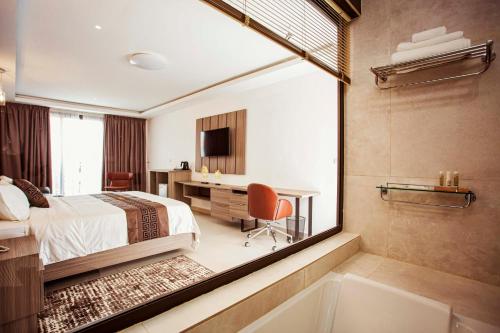 Hotel les Vallons in อาบิดจัน