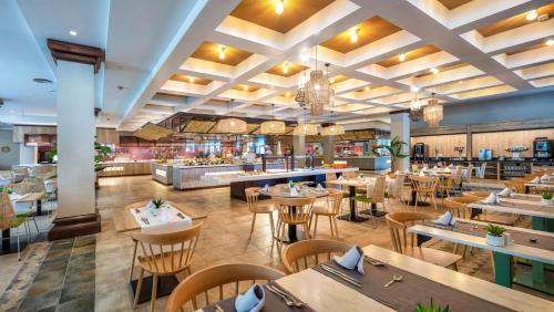 餐廳, 富埃特文圖拉公主住宿 (Fuerteventura Princess) in 普拉亞德建尼亞