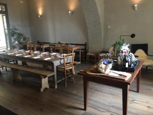 Étterem, Albergo La Pietra in Roccalbegna