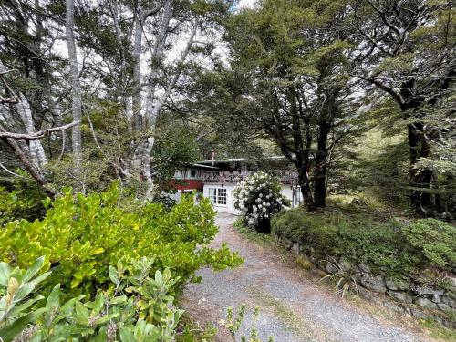 ทางเข้า, Holiday Chalet in Arthurs Pass in อาเธอร์สพาสส์