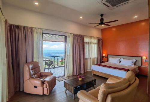 1 king bed