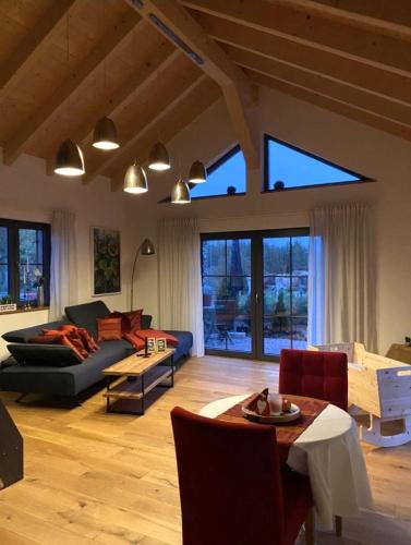 Die Schorenmoos-Lodge in Dietmannsried, Deutschland