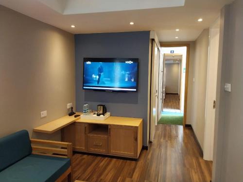 Chambre, familiale, vue sur la mer