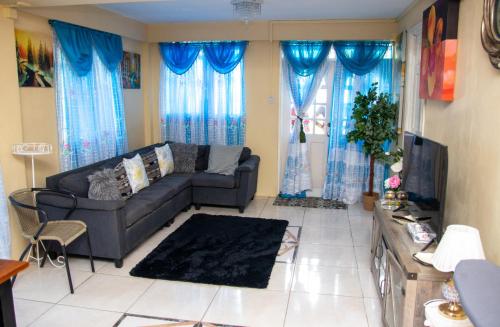 Lounge/area TV in comune, PRI Guest House in Arnos Vale