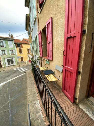 Appartement 4 pers plein centre ville, wifi, balcon