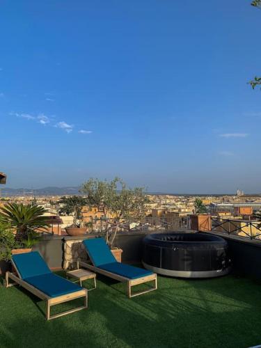 Spectacular and Cozy Loft w/Terrace, near Termini, Roma (foto 10)