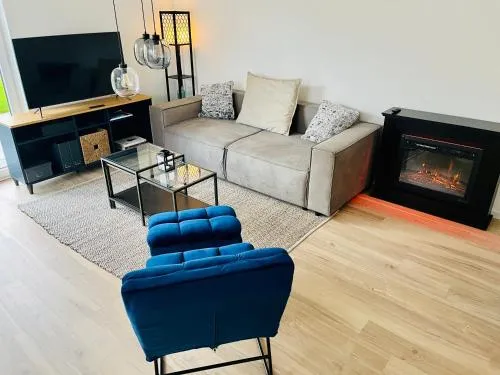 MyBLEISURE Premium Apartment mit Küche und Netflix nahe Heidelberg I SAP, MLP, Unternehmen im Rhein-Neckar-Kreis in Rauenberg, Deutschland