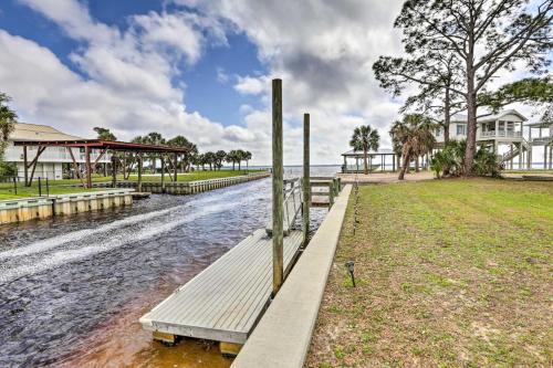 Waterfront Panacea Vacation Rental with Dock! in Crawfordville (FL)