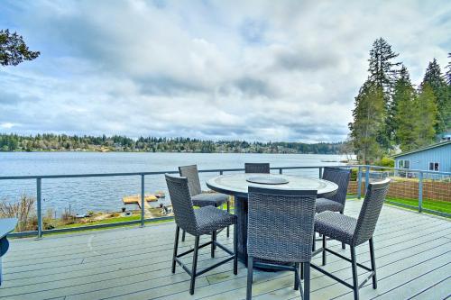 Lakefront Bremerton Vacation Rental with Deck!