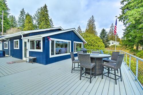 Lakefront Bremerton Vacation Rental with Deck!