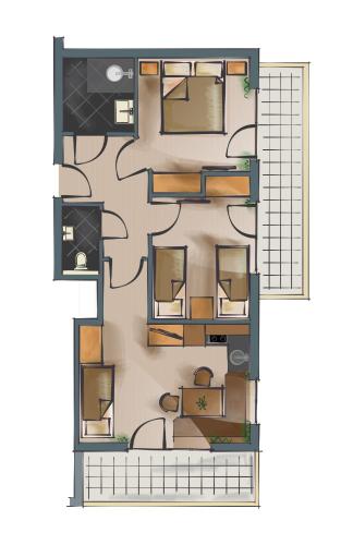 Apartment with Balcony