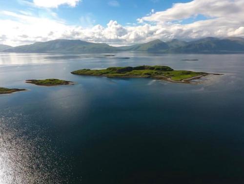 Viesnīcas āriene, 100m² 1 guļamistaba, 1 privāta vannas istaba Dzīvoklis Port Appin
 (Lurach flat ) in Port Appin