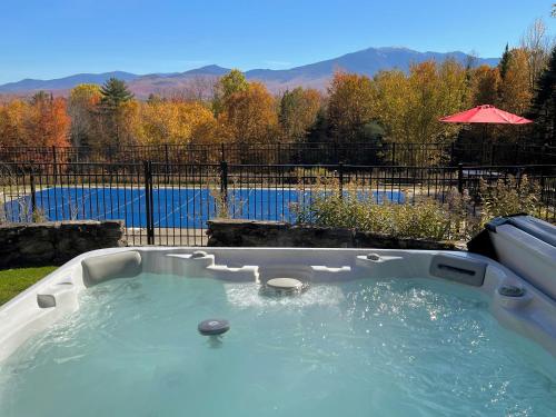 WOW New Spectacular Franconia Home - history - views - fire pit - hot tub - pool - grandeur - MUST SEE WOW New Spectacular Franconia Home - history - views - fire pit - hot tub - pool - grandeur - MUST SEE
