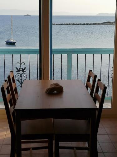 Panoramic Sea View Villa Evmenia and Harbourside Sea front apartments in Loutraki Skopelos