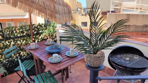 Erkély/terasz, EMILY BEACH-CITY Apartment in Montgat