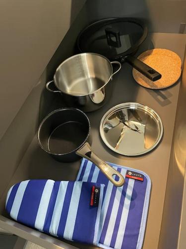 Mâncare şi băutură, Studiohuoneisto Vallikadun Helmi, 56 m2, AC,Wifi,parveke in Lappeenranta