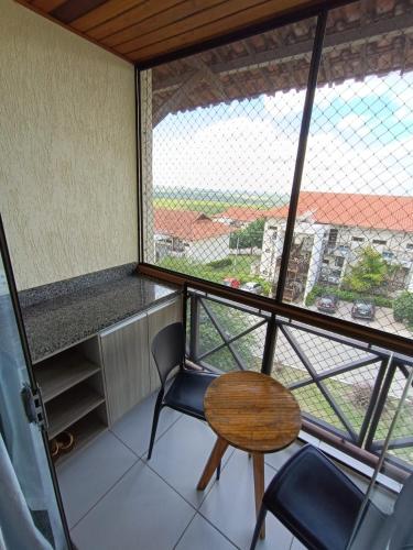 Erkély/terasz, Flat Monte Castelo Gravatá Módulo 17 (Flat Monte Castelo Gravata Modulo 17) in Bezerros (Pernambuco)