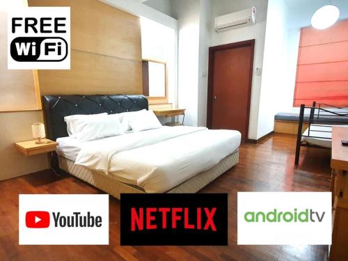 B&B Seri Kembangan - [HERITAGE 4] HOMESTAY Studio 4Pax, FREE WIFI - Bed and Breakfast Seri Kembangan