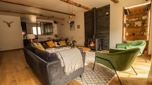 Chalet Peak Noir entier 12pers - Cosy House Peak Noir for 12people Serre Chevalier Le Monetier-Les-Bains