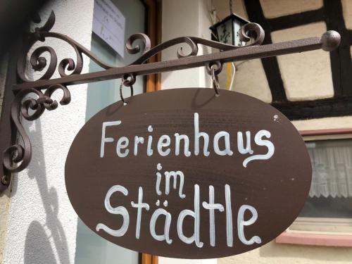 Ferienhaus im Städtle