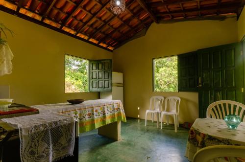 Kjøkken, Fazenda Hotel Serra da Copioba in Historic City Center