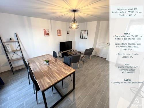 178C - Duplex T2 Tout Confort du Gond - 60 m2 - Charente