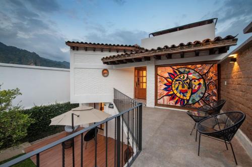 Casa Naâmja in Tepoztlán, Mexico