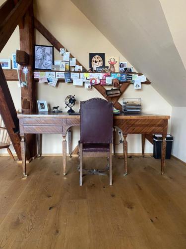 Altbauwohnung mit Fachwerk in Anif