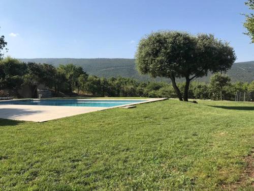 Maison avec vue exceptionnelle sur le Luberon - Accommodation - Lacoste