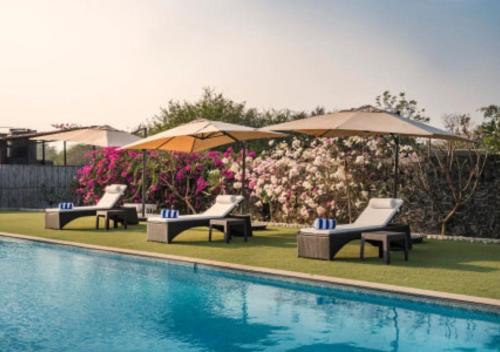 SaffronStays Brunton House, Alibaug - luxury pool villa near Awas Beach