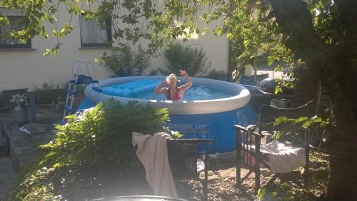 Swimming pool, Adolphs Fruhstuckspension in Bad Staffelstein