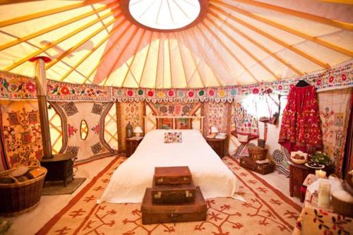 Guestroom, Festival Yurts Hay-on-Wye in Cusop