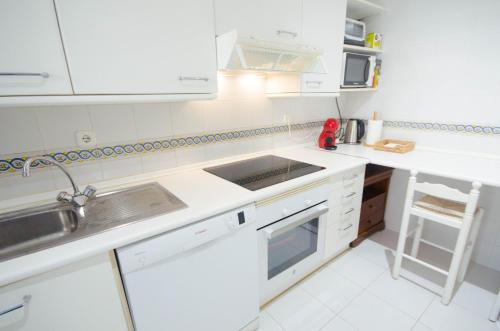 مطبخ, Aparment Terraza de Agustina- Swimming pool next to the beach in Saladillo Benamara