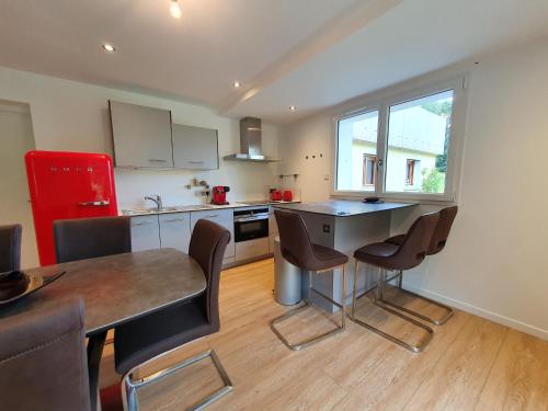 köök, Alpamayo, appartement cosy au coeur des Aravis in Les Villards-sur-Thones (Rhone-Alpes)