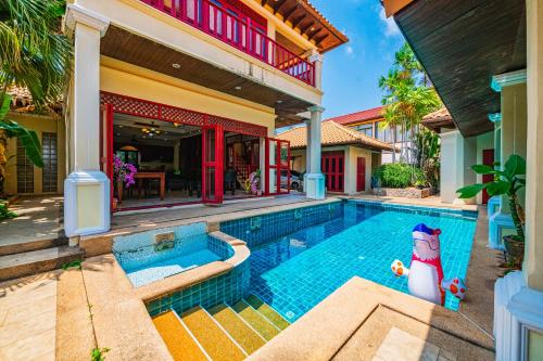 Bali Pool Villa, 5 min to walking street & the beaches