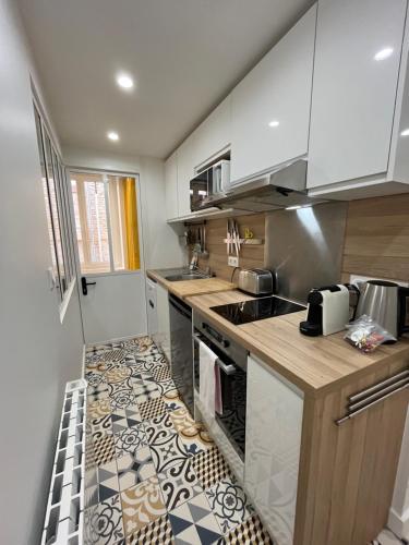廚房, Riva, Appt rénové dans le bourg de Ouistreham (Riva, Appt renove dans le bourg de Ouistreham) in 威斯特拉姆