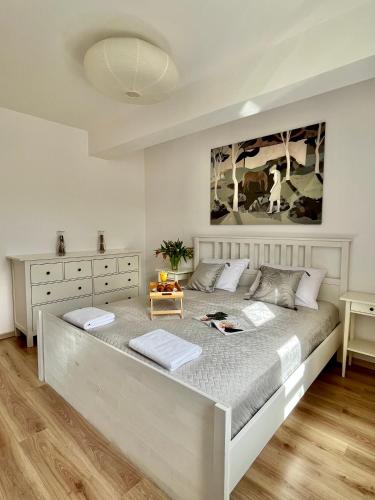 1 queen bed, 1 sofa bed
