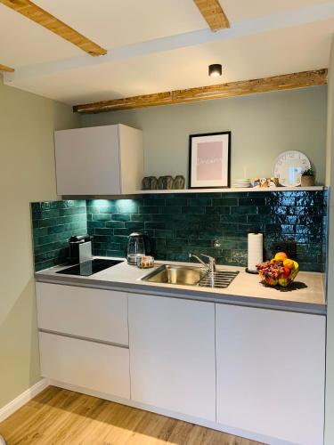 廚房, Anderswo Apartments in 朗格瑙