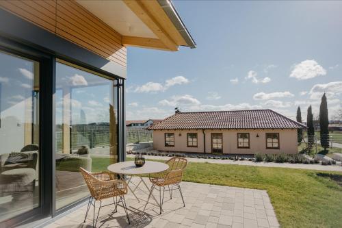 Balkons/terase, Weinberg Chalets in Malsch (Baden-Wurttemberg)