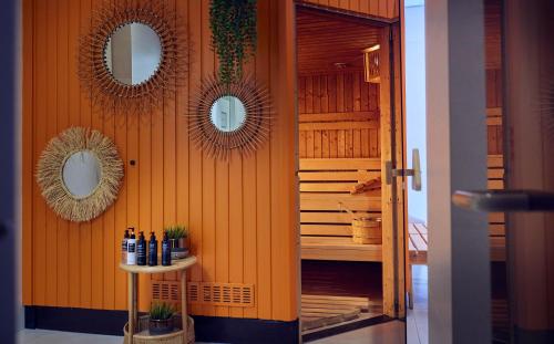 Sauna, Fletcher Hotel-Restaurant Noordsee-Ameland in Ameland