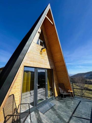 Cabana A-Frame Refugiu Montan - Accommodation - Băişoara