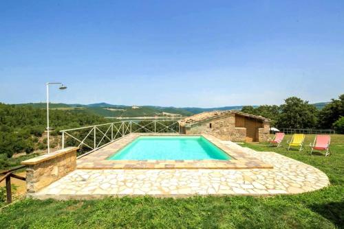 Casale on the lake with sauna and saltwater swimming pool