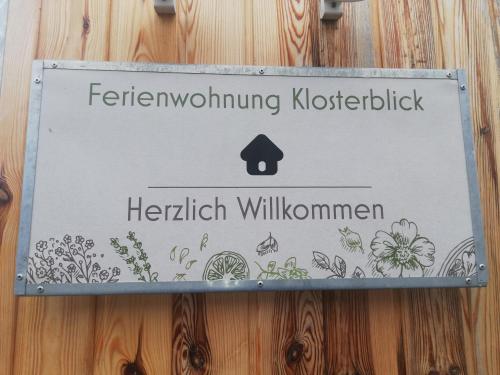 Ferienwohnung Klosterblick