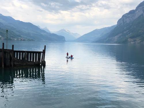 Wunderschöne Wohnung am See mit Sauna & Whirlpool