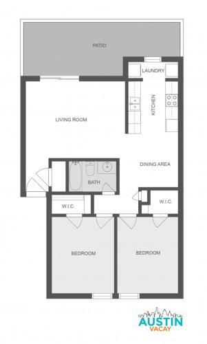 Stunning S Lamar Condo Near Top Bars and Dining in Austin, USA