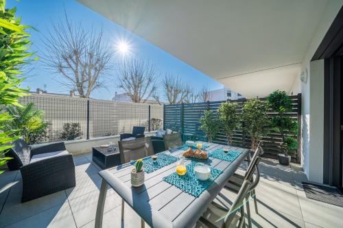 La Pépite - Appt en Hypercentre au calme, Terrasse et Garage - Res Meyer, Royan (Foto 9)