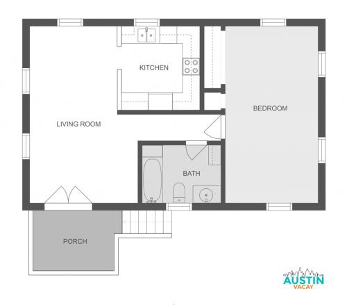 Modern Design in Renovated Apt Near Zilker Park in Austin, USA