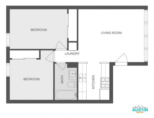 Enjoy Poolside TVs and Private Cabanas off N Lamar in Austin, USA
